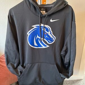 Boise State Nike Therma Fit hoodie Grey XL
